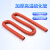 鑫嵘 矽胶高温风管 加厚软管耐高温硫化管 红色 内径89mm(4米/条)