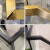 阅朗玻璃楼梯扶手 铝合金卡槽 装饰条阳台护栏现代轻奢简约极窄免焊接 A款 20*20铝合金/米(2.5mm厚)