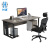 时通 单人办公桌简约现代老板桌办公室主管商用电脑桌椅组合总经理桌长160宽60高74CM单桌    