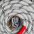高空作业安全绳纯涤纶大绳蜘蛛人专用滑板绳耐磨涤纶绳下吊绳牵引 直径20毫米粗100米一整条