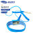 seagebel防静电手腕带PU有线静电手环除静电无线腕带 蓝色PVC1.8米