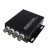 4路视频光端机带1路反向数据RS485单模4V1D数字光端机FC