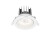 雷士照明（NVC）【白中环】3瓦暖白光-开孔55MM 弧影led射灯嵌入式吊顶天花灯