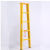 电工专用玻璃钢绝缘梯关节梯合梯人字梯电力检修专用绝缘梯子直销 4米升降梯