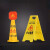小心地滑提示牌路滑立式防滑告示牌禁止停车A字牌正在施工警示桩 保养中-A字