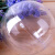 亚克力球透明球塑料球圆球罩 透明圆球空心球壳 婚庆商场挂饰吊球 4cm透明球10个