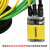 OKDE兼容Cognex康耐视In-Sight系列CCB-M8IO-05米 触发线 5芯电源线  连接线 读码器线 航空插头线缆 黄色线缆 0.6米