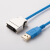 适用plc编程电缆CPM1A/2A 数据下载通讯线 USB-CIF02 【隔离蓝】光电隔离+在线监控 稳定抗干扰 3M
