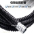 包塑金属软管穿线管蛇皮管浪管塑料波纹管电线电缆保护平包阻燃管 台标特厚20-50米(3/4 )
