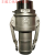 304不锈钢1寸水泵磅配件活接扳把卡扣式快速接头钢丝软皮油管螺纹 304DN15*4分C+E(一套)
