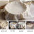 盖馒头的棉布包袱蒸馒头的抹布垫布食品级厨房用纱布蒸馍布笼盖布 50*50厘米 (5片)