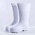 EVA白色食品卫生靴加绒食堂厨房工厂专用雨靴防滑耐油高筒棉水鞋 字母款：白色EVA高帮（不加棉） 37