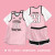 HKBQ篮球服套装女款定制女士球服女子球衣篮球女装班赛队服运动衣服 HLG-282蓝色套装 XL