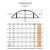 铸固 线槽 铝合金线槽地面防踩明装走线槽半圆弧形金属自粘地线槽压线条地板电线 耐踩3号 2米/根