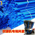 吹膜机专用风管螺旋式抗压蓝色波纹软管伸缩耐高温通风管 内径60mm 3米长