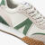 LACOSTE 法国鳄鱼男鞋 Spin Deluxe 男式休闲舒适避震缓冲轻便运动鞋 White/Green 44.5