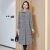 梵佳诺女装外套加绒加厚保暖棉衣加绒加厚大码女装秋冬季韩版 灰色 3xl145-160斤