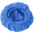 沁度定制适用于透气网帽男女通用无尘车间工厂工作帽防靜電帽艾灸可水SN4251 蓝色