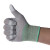 稳斯坦 WF105 碳纤维防静电手套 pu涂掌涂胶浸胶涂层劳保手套电子厂 涂指中号M(10双) 