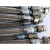 防爆软管穿线管304不锈钢挠性连接管扰绕性编织金 DN15X500mm(4分)