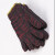 手套劳保防护红棉线棉纱厚款加工耐高温工作保暖机械劳动通用批发 漂白800厚款 均码