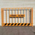 工地基坑护栏网施工警示围栏建筑临边防护栏可移动安全防护栏厂家 竖管标语款/  7kg  /黄黑 一片一立柱为一套