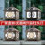 维诺亚新中式太阳能柱头灯别墅大门口柱灯室外庭院花园柱子灯防水围墙灯 如意中25CM古铜-太阳能(两只装)