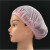 透气网帽男女通用无尘车间防掉头发工厂工作帽帽艾灸浴帽可水洗头 (粉色)100个