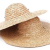 英格杰家英格杰家 竹编安全帽夏季透气工地铁路施工防护帽 小麦色 （48-50cm） 