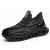 征战虎 DSK015 安全鞋 运动型防护鞋劳保鞋工作鞋 黑色 40 