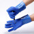 浸塑防水手套橡胶杀鱼防滑耐磨防油酸碱加厚干活胶皮工作防护手套 升级款（蓝色）：P806（3双） 均码