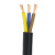 YANGFAN 电线电缆 铜芯橡胶软电线户外耐磨电源线 2*1.5平方 100米