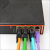 PN预制网线工业EtherCAT双屏蔽超六类千兆8芯高柔交叉网线PLC 超六类8芯高柔网线-橙色 6m