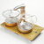 金灶（KAMJOVE）全自动上水壶电热烧水茶台一体家用抽水煮泡茶具器套装净水器专用 全自动电器金色玻璃胖茶壶 0个