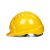 洁适比9010工地领导监理建筑工程透气ABS头盔男 黄色