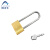阿力牛 AQJ192 多功能加长挂锁 单位文件柜U型锁  3把钥匙 铜通开5cm(4把装)