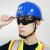 御舵中国建筑安全帽高端工程头盔国标防砸工作帽领导定制logo 白色