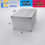 铝合金盒子铝型材外壳铝盒壳体氧化开孔丝印打标 69* 76* 97* 76*57*长100氧化白