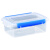 保鲜盒食品级冰箱专用商用食堂摆摊收纳盒塑料长方形密封盒子带盖 透明中号505（约：1.45L）带扣款