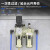 气源处理调压过滤器AC二联件空压机油水分离器油雾器AR2000减压阀 二联件AC2010-02(手动排水)