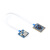 微雪 RP2040-Tiny开发板RP2040 ZERO 树莓派PICO 分体式USB接口 RP2040-Tiny-Kit(带转接板+FPC线