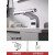 考拉干手器全自动感应化妆室烘手机吹手烘干机厕所商用高速烘手器 洗烘一体单冷模式