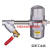 零损耗自动排水器空压机储气罐冷冻干燥机零气损排水阀SA6D PB-68排水器+过滤器 银色