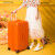 MXITOY JXITOY行李箱超大容量密码拉链拉杆旅行箱大号女男托运万向轮 糖果黄色加厚ABS+PC款 30英寸