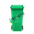 户外垃圾桶商用大号餐饮厨房干湿分类240l升环卫桶带盖120L室外用 32L绿色无轮    加厚款 100L蓝色带轮加厚款可回收物