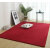 鹿凌青地毯卧室简约女生房间大面积满铺地垫毯装饰 珊瑚绒酒红色 60100cm