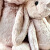 正版英国jELLYCAT邦尼兔害羞粉色米色银色毛绒玩具宝宝安抚抱枕 浅桃红色邦尼兔 31CM