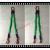 定制适用吊装带起重吊带吊钩勾吊具吊绳吊装工业行车组合24叉腿 2吨1.5米4腿