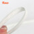 套管 绝缘阻燃定纹管 电线护套黄腊管玻璃纤维套管玻纤管 直径6mm/白色/100米