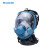 丸宠HG-800D防毒面具 化工喷漆毒气防毒面罩面罩(不含过滤件) 800D面罩宝蓝灰色